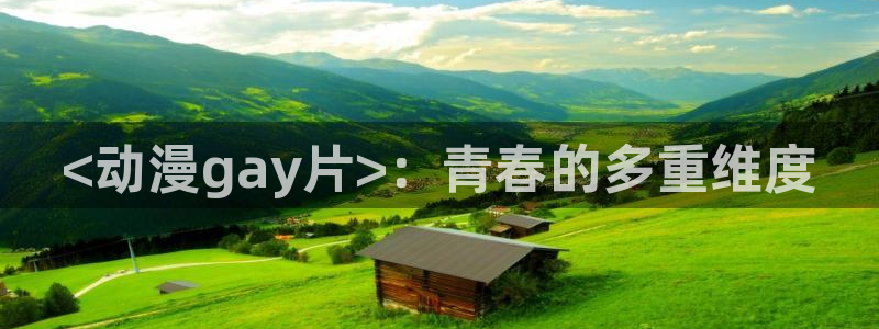 age动漫网下载：<动漫gay片>：青春的多重维度